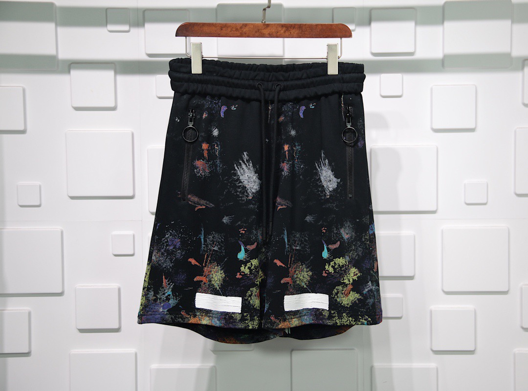 Off white galaxy shorts sale